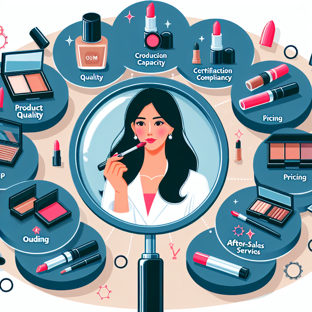 How to Choose the Right OEM Makeup Supplier